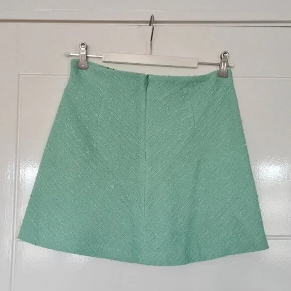 Zara Tweed Mini Skirt - Picture 5 of 6